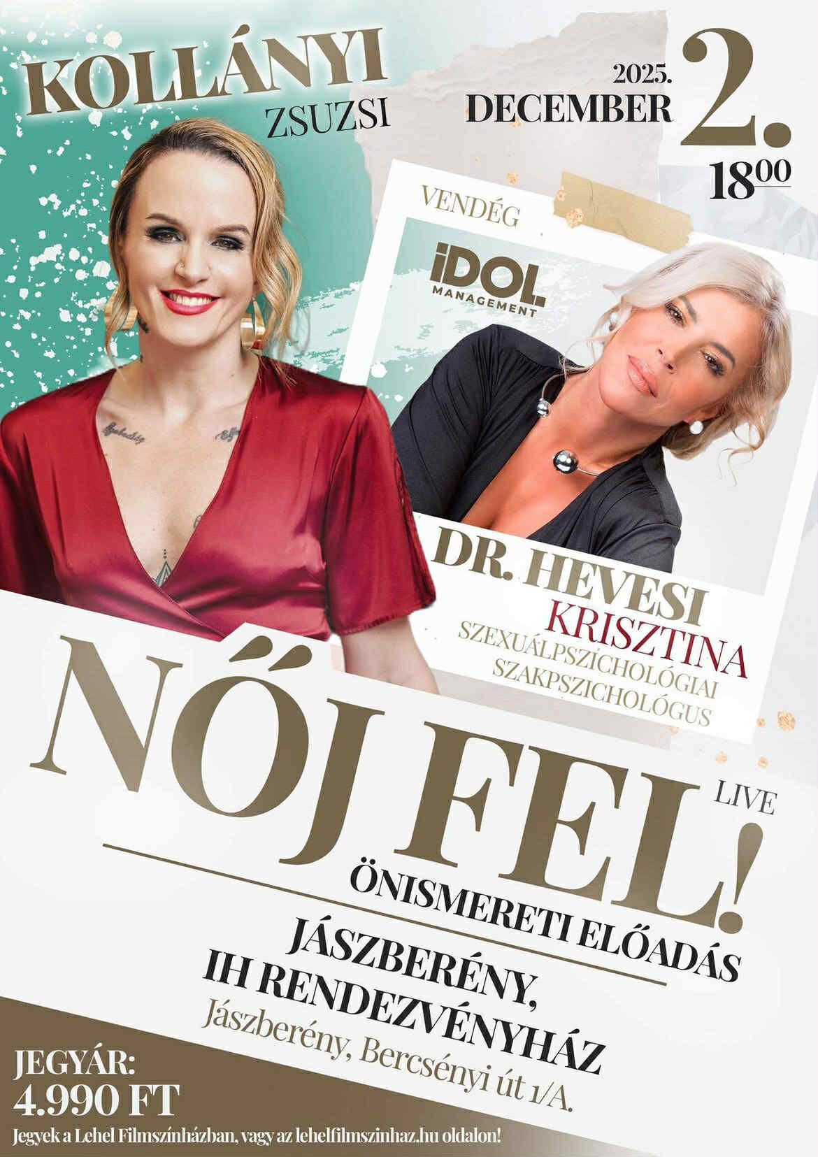 NŐj FEL! – Önismereti előadás Jászberényben