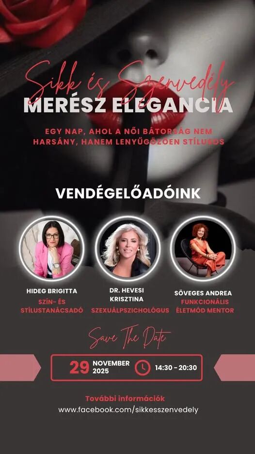 Sikk & Szenvedély - MERÉSZ ELEGANCIA workshop